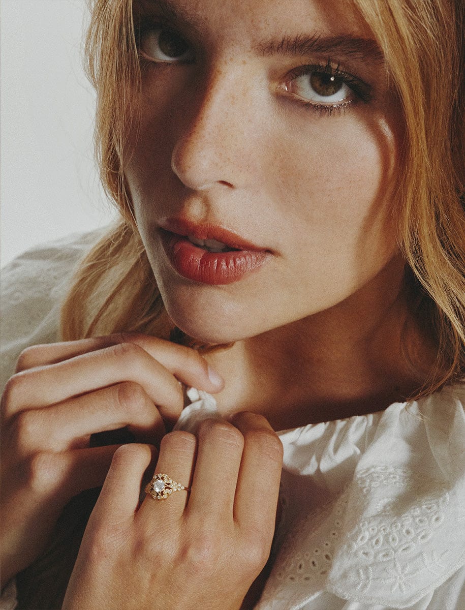 Bague Claudia Or et diamants