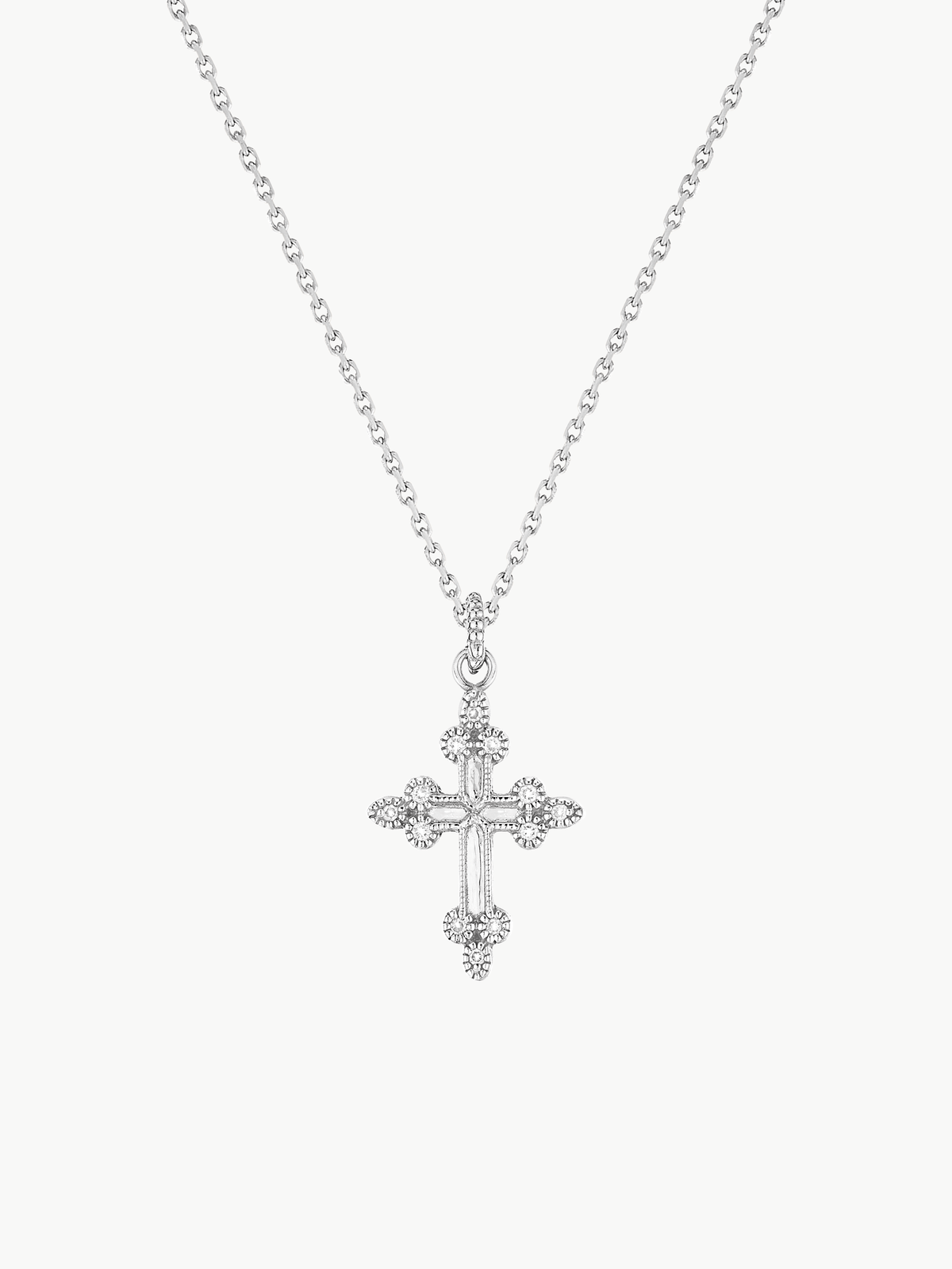Collier Devotion Or et diamants