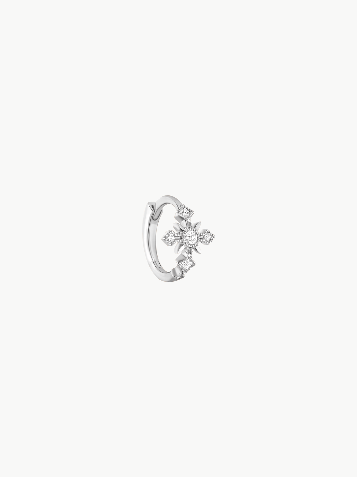 Piercing Glory Mini créole or et diamants