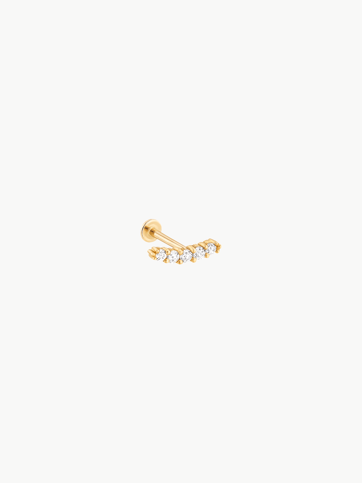 Piercing Line Or et diamants