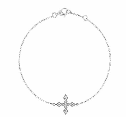 Bracelet Virgin Or et diamants