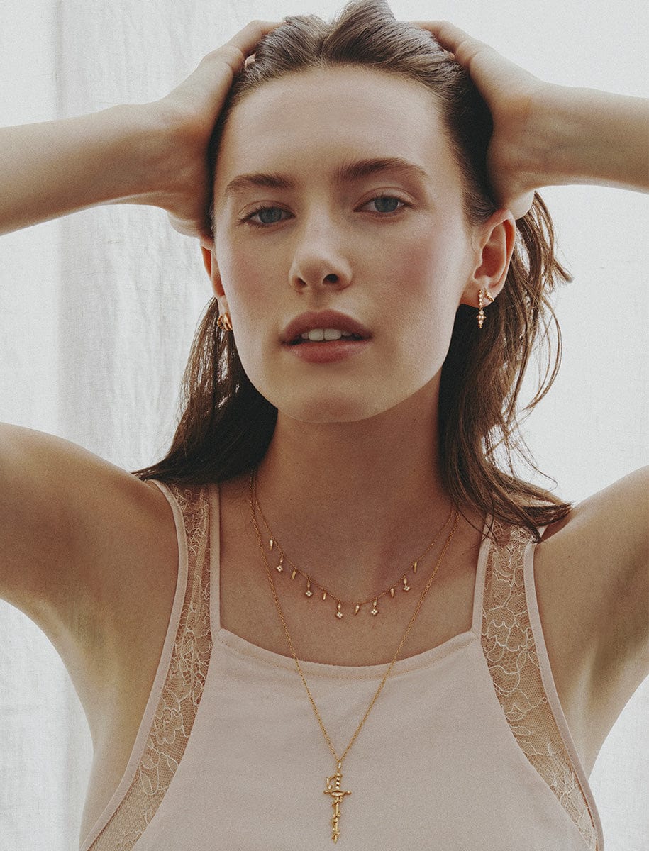 Fleurs du mal Gold and diamonds