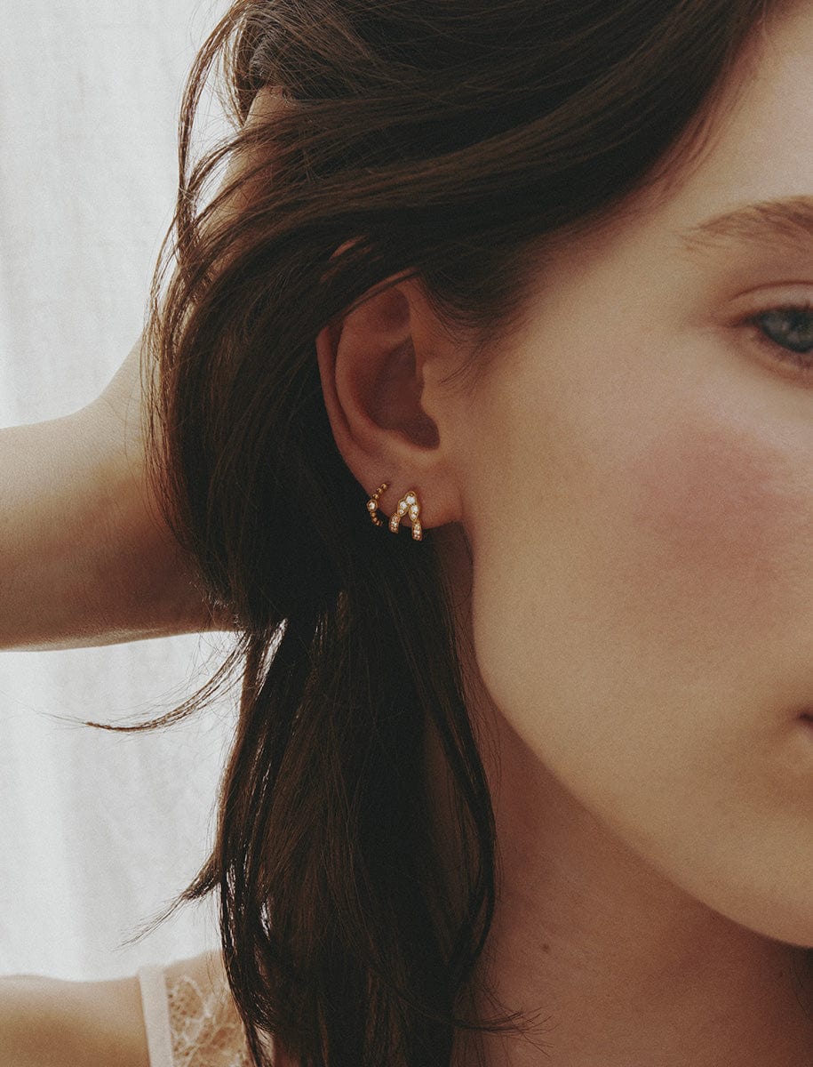 Boucle unique Metropolis Or et diamants