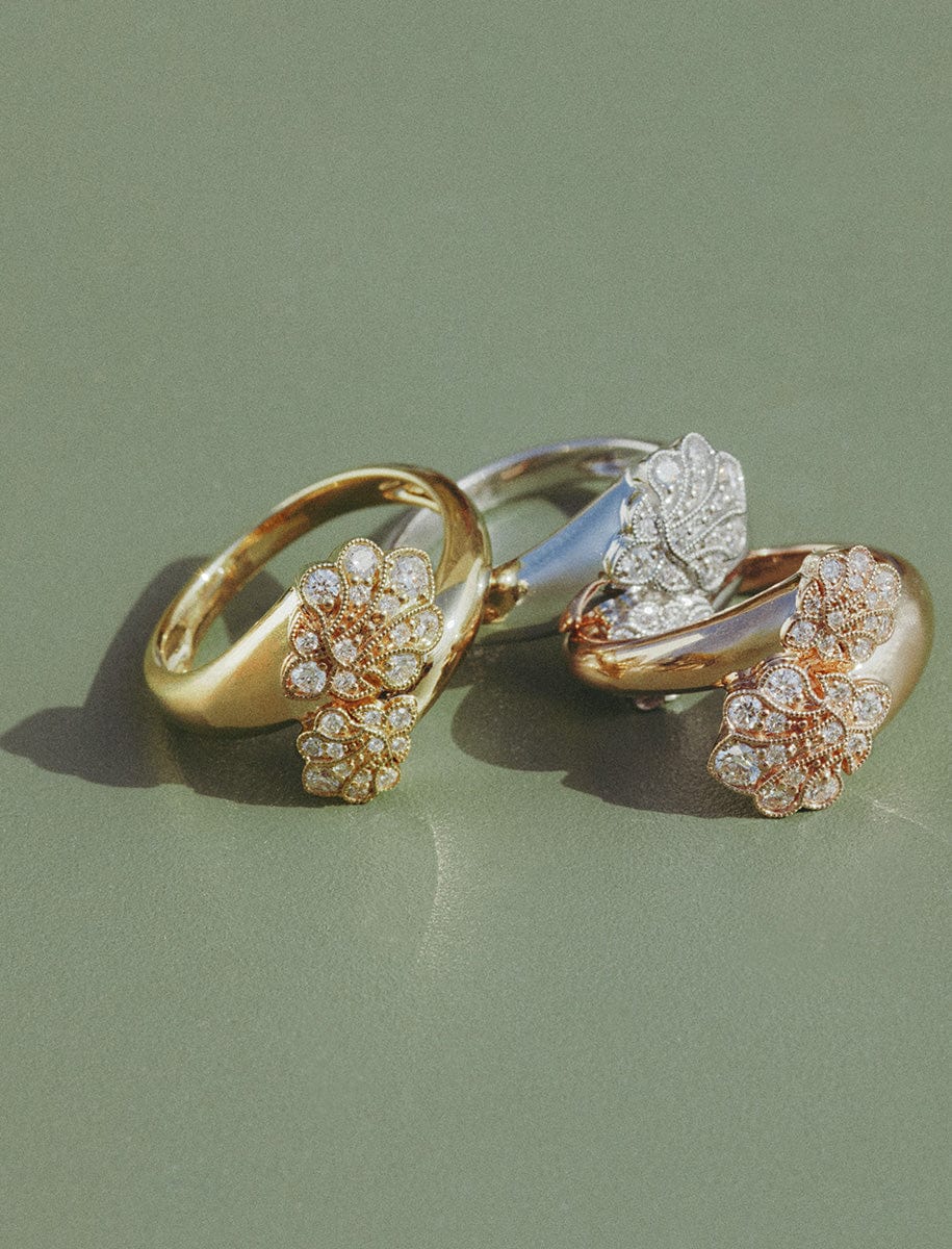 Bague Vénus Or et diamants