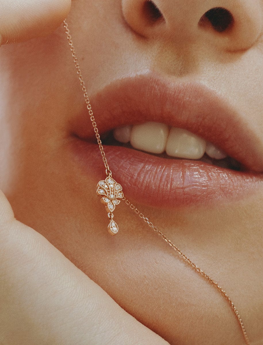 Collier Vénus Or et diamants