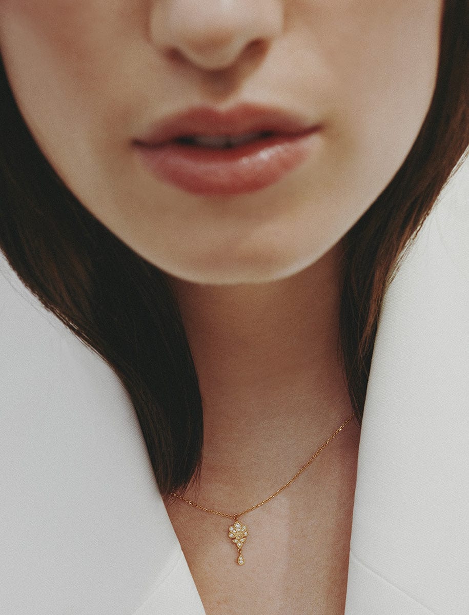 Collier Vénus Or et diamants