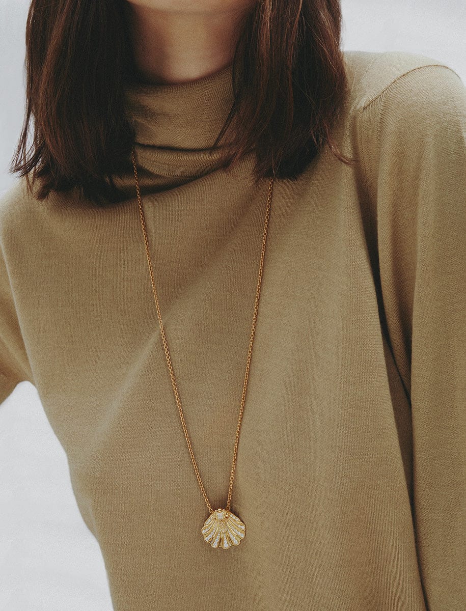 Collier Vénus Grand modèle Or et diamants