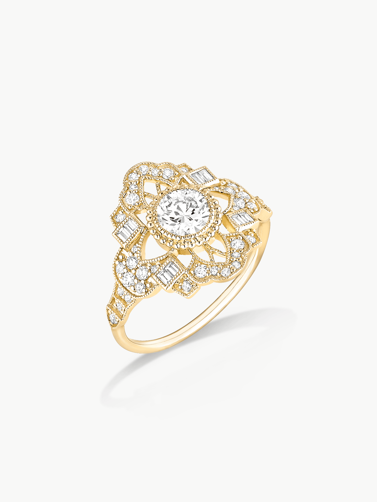 Bague Jane Or et diamants