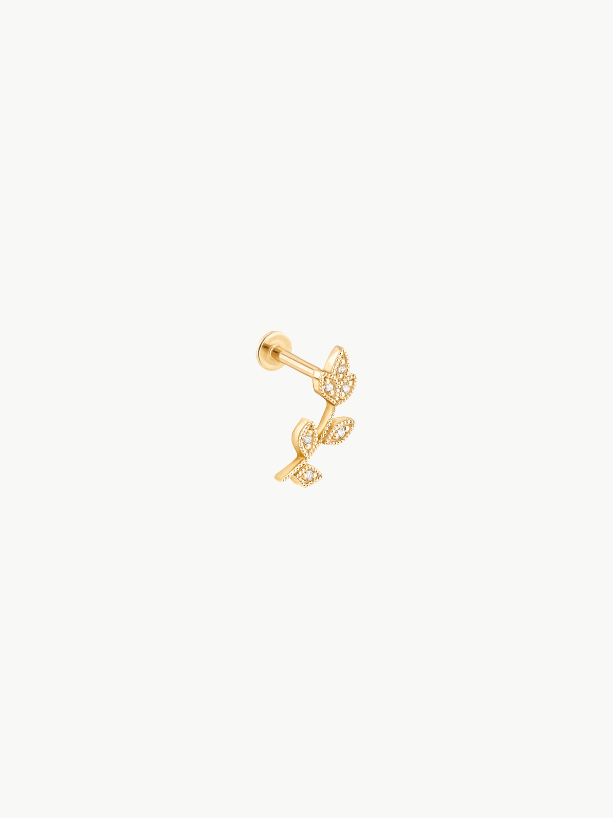 Piercing Bloom Or et diamants