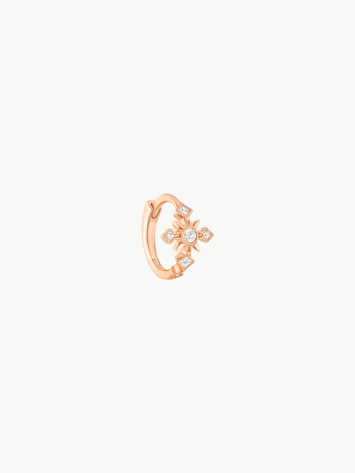 Piercing Glory Mini créole or et diamants