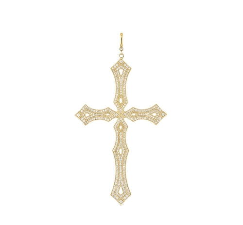 Faith Gold and diamonds pendant