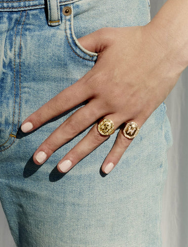 Versace Ring Chevaliere Versace Medusa Bague Chevaliere Homme