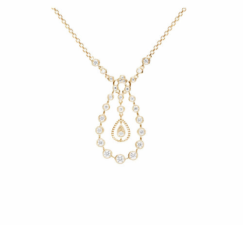 Mademoiselle Gold and diamonds