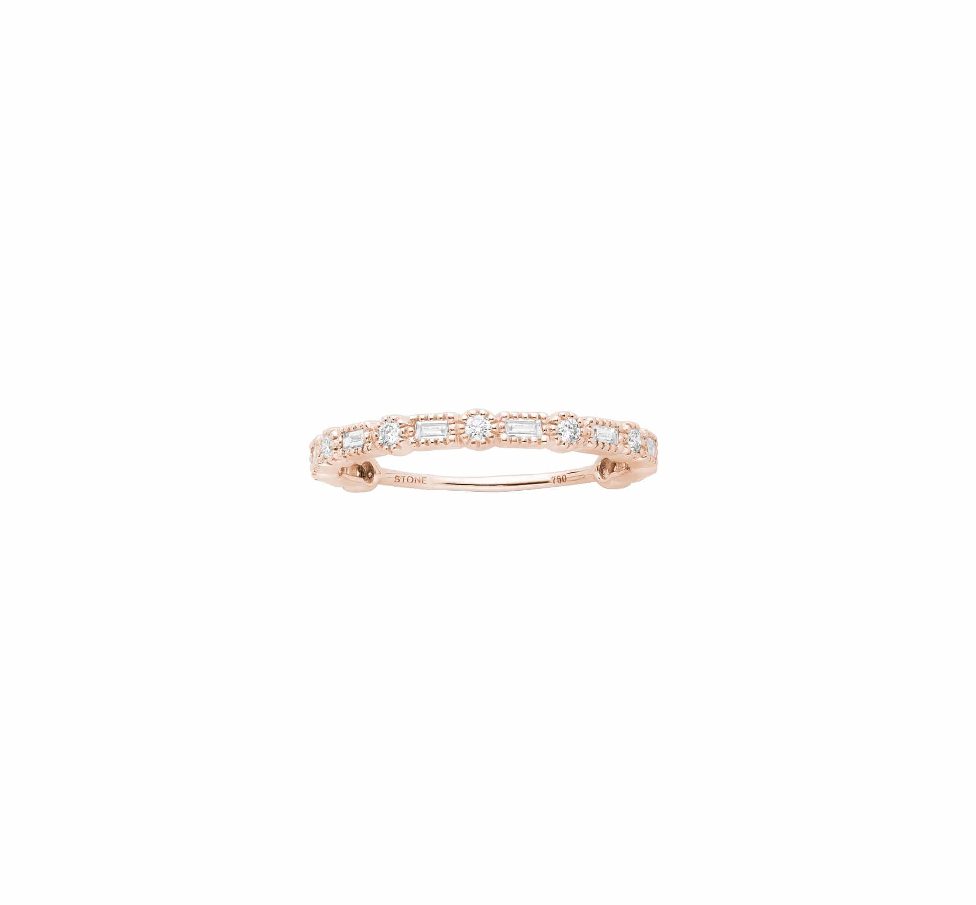 Serenity Gold and diamonds band