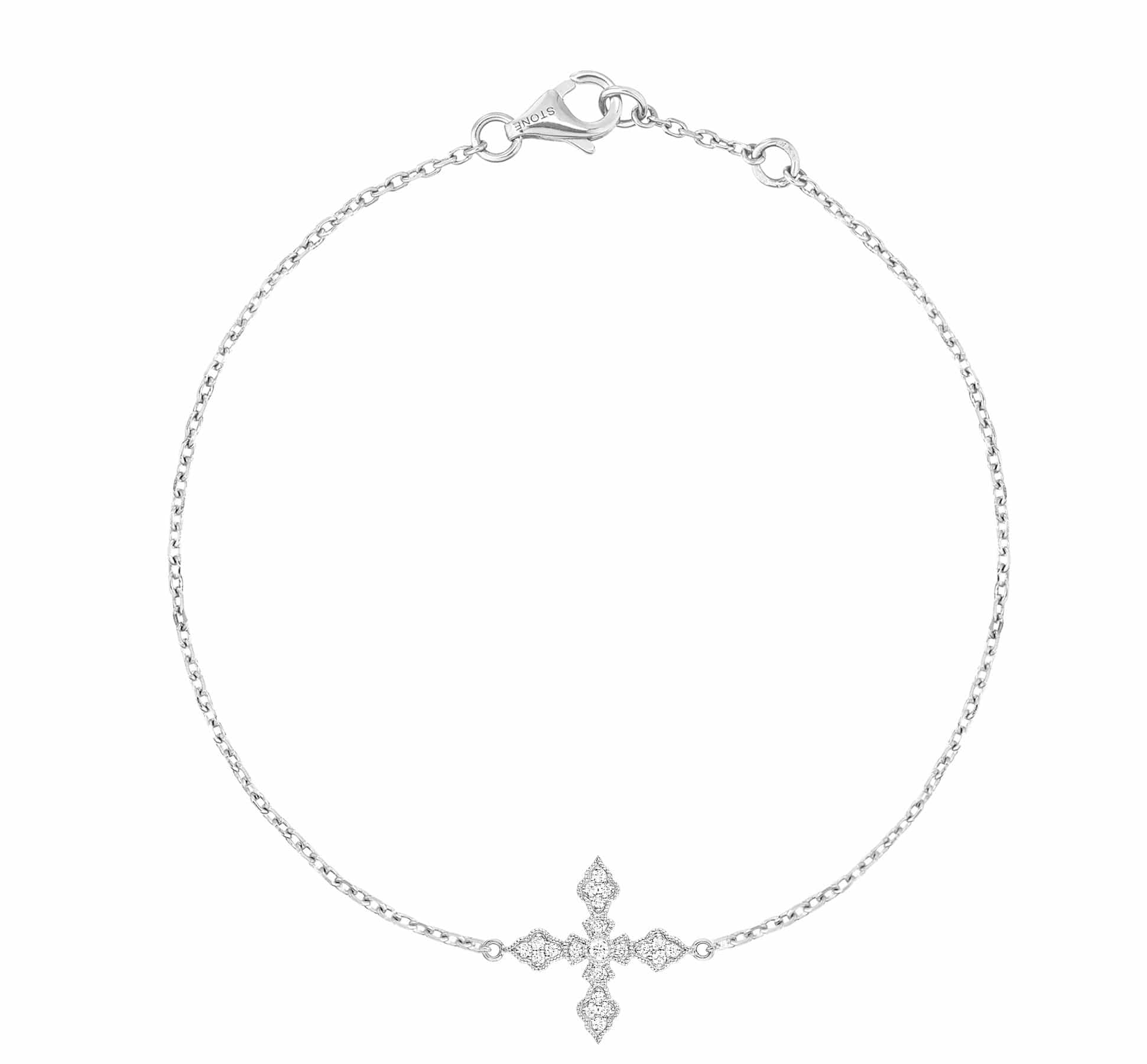 Bracelet Virgin Or et diamants